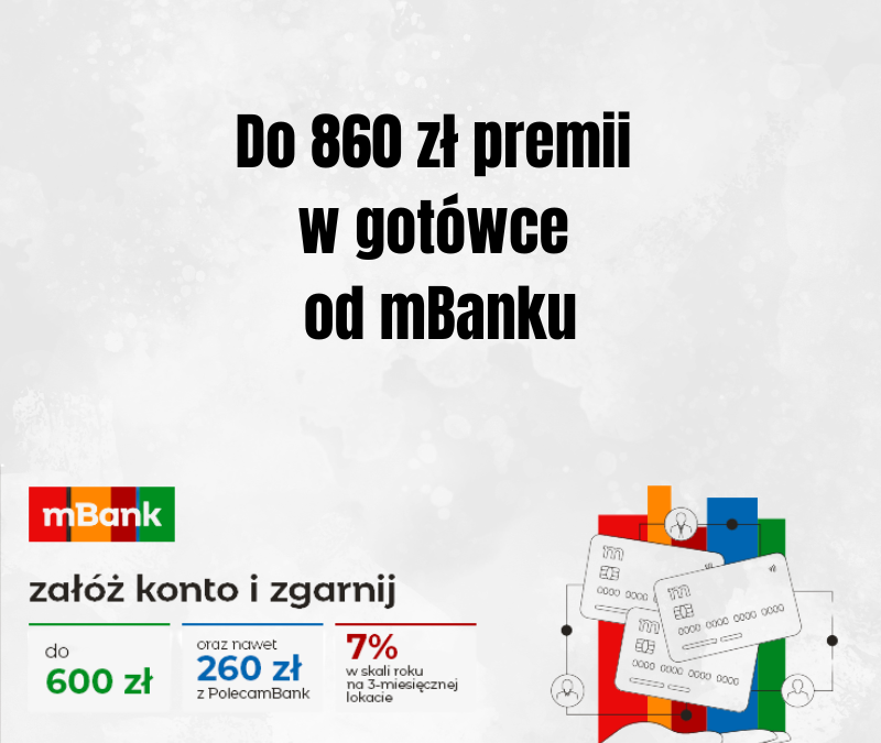 [PROMOCJA ZAKOŃCZONA] eKonto do usług z premią do 860 zł i 7% na koncie oszczędnościowym