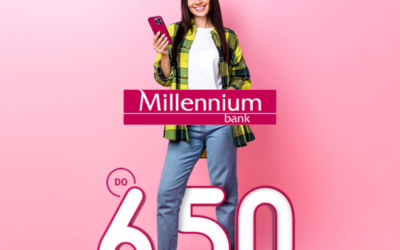 Otwórz Konto Millennium 360 i odbierz 650 zł premii w gotówce