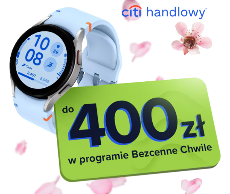 [PROMOCJA ZAKOŃCZONA] Smartwatch Samsung Galaxy Watch FE i 400 zł na zakupy