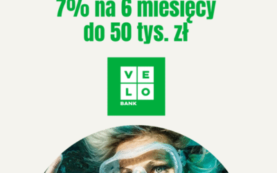 VeloLokata dla Aktywnych: 7% w skali roku na 6 miesięcy do 50 tys. zł