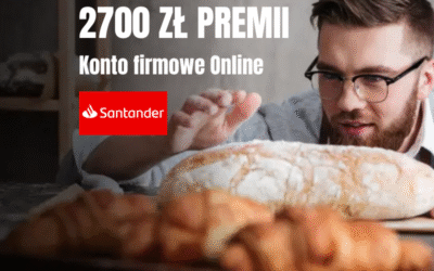 2700 zł premii z Kontem Firmowym Santander